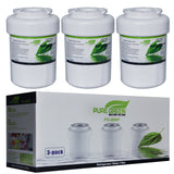 GE MWF SmartWater Refrigerator Water Filters | KENMORE Refrigerators Compatible Replacement Cartridges | NSF CERTIFIED | 3 Pack
