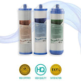 PURE GREEN WATER FILTER Model RO-10 5-Stage Reverse Osmosis Water Filter, White